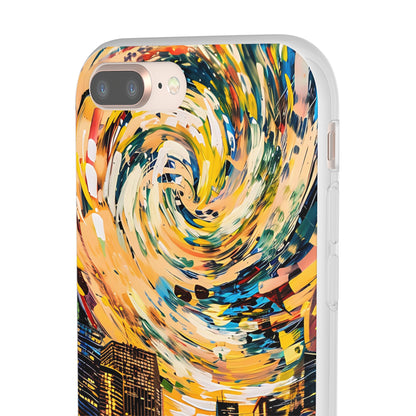 Van Gogh inspired City scene | iPhone/Samsung | Slimline Phone Case