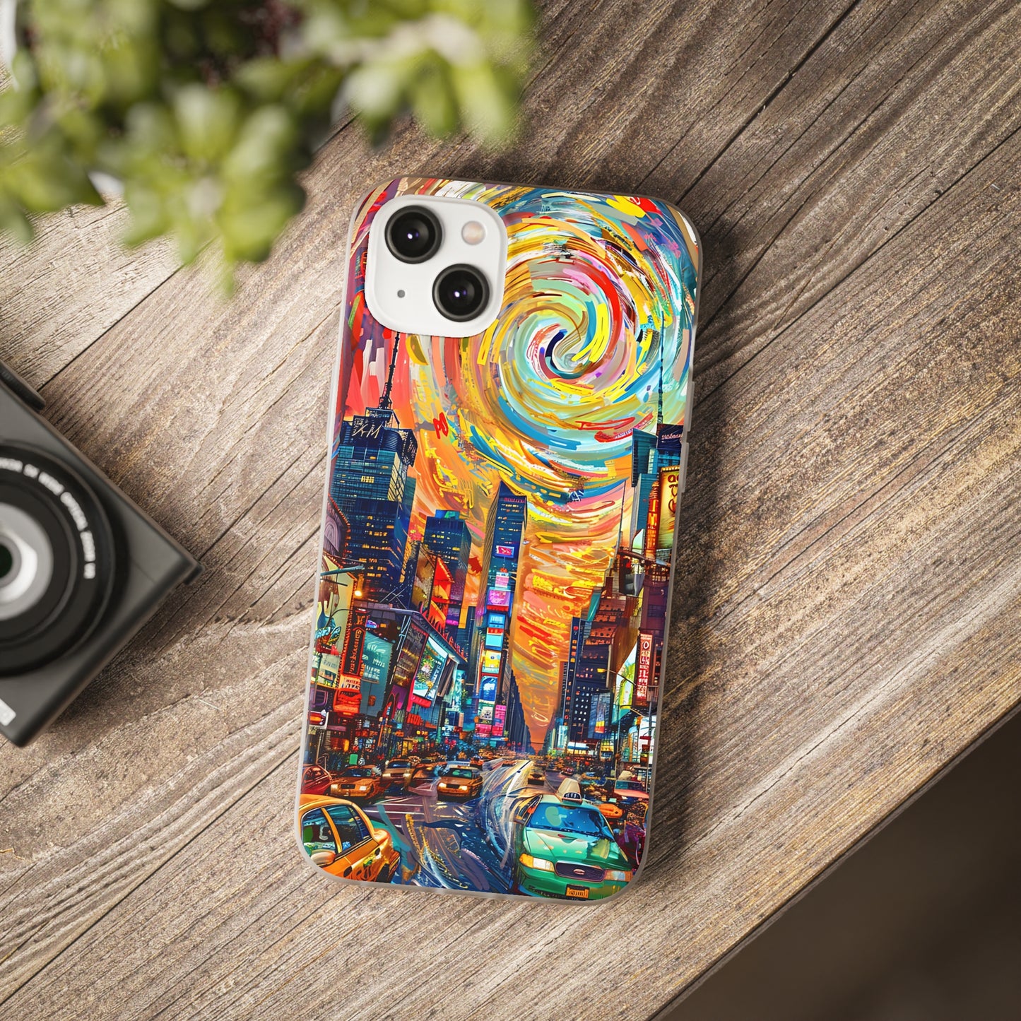 Van Gogh inspired City scene | iPhone/Samsung | Slimline Phone Case