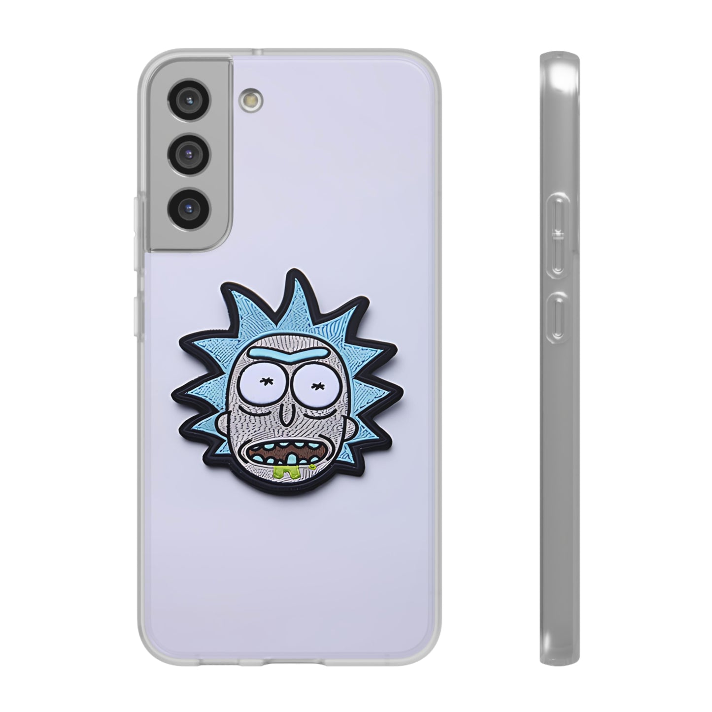 Rick and Morty badge Phone Case