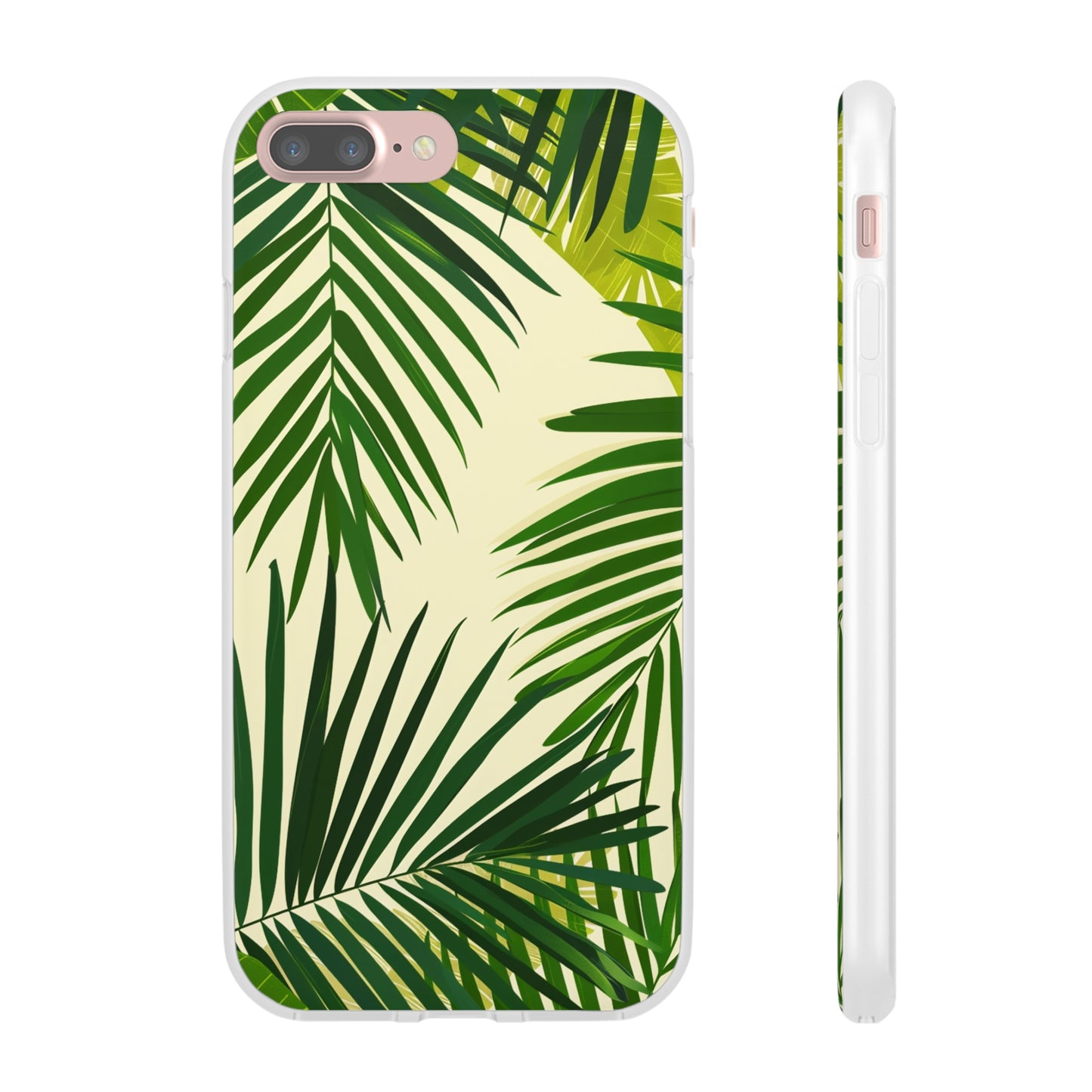 Green Leaves Pattern Phone Case | iPhone / Samsung