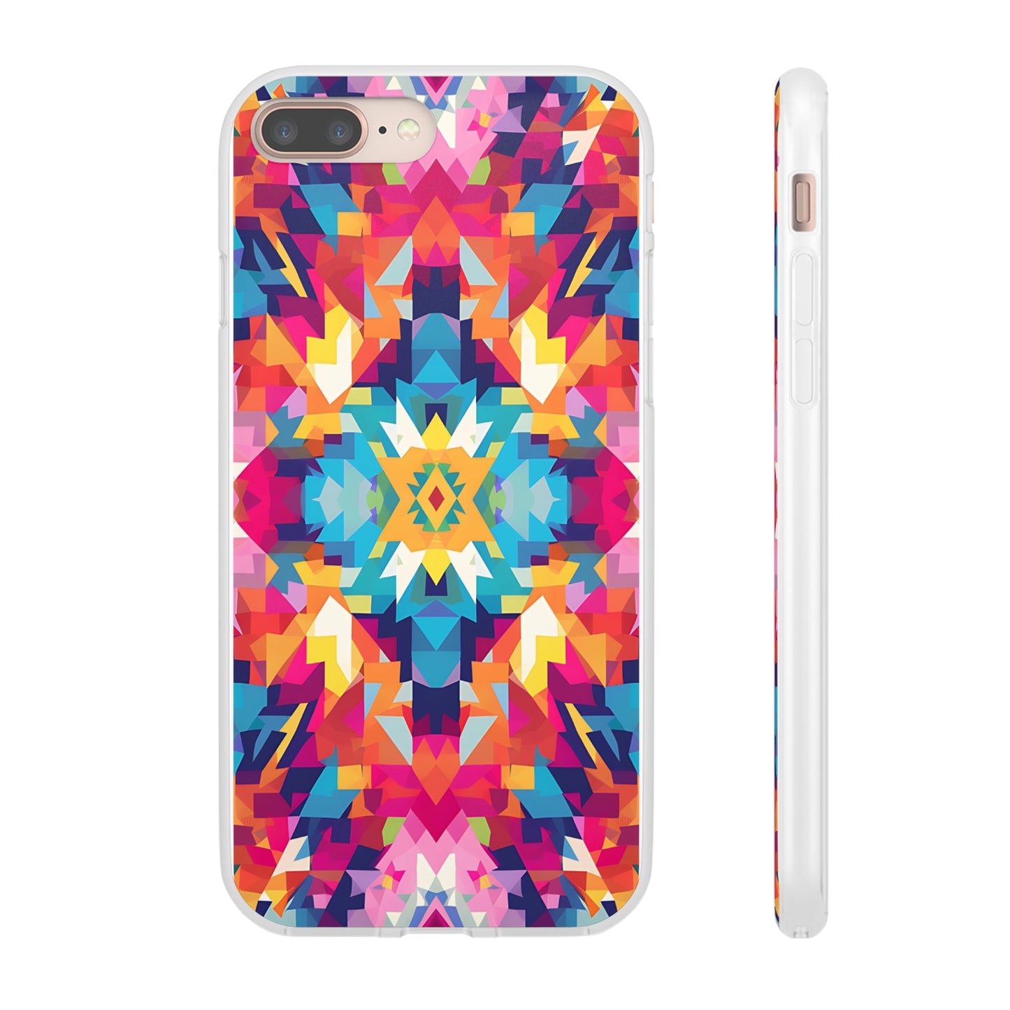 Maya Hayuk  inspired bold, colourful  pattern Phone Case