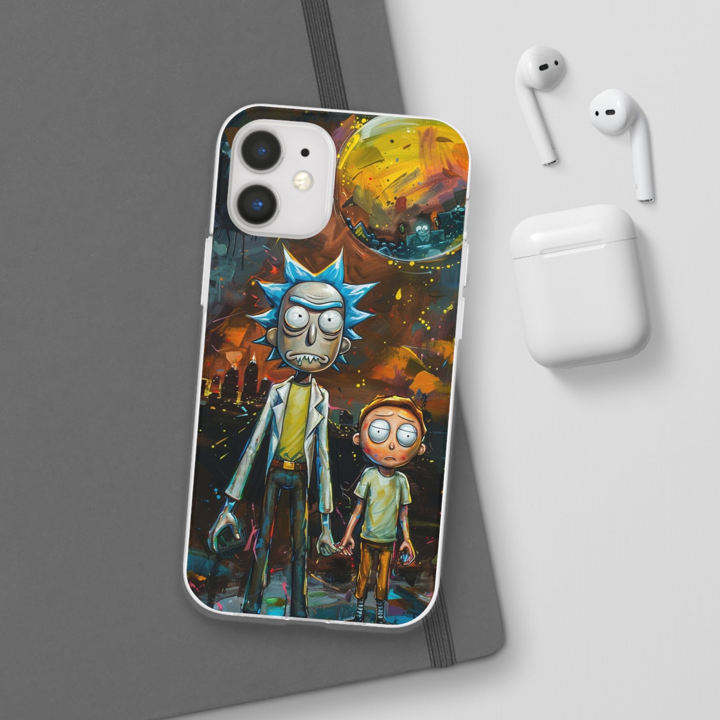 Rick and Morty realism Phone Case