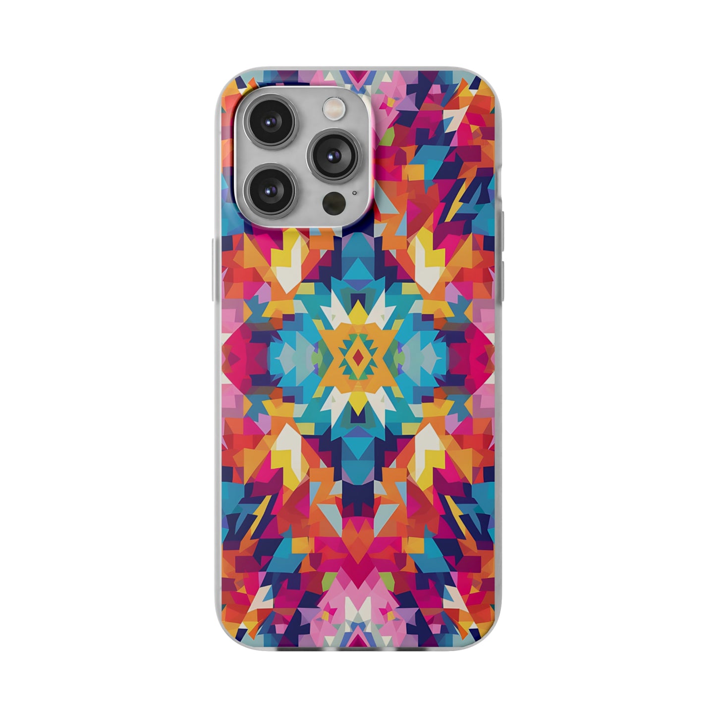 Maya Hayuk  inspired bold, colourful  pattern Phone Case