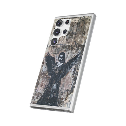 Vhils inspired Gothic Dark Angel Phone Case