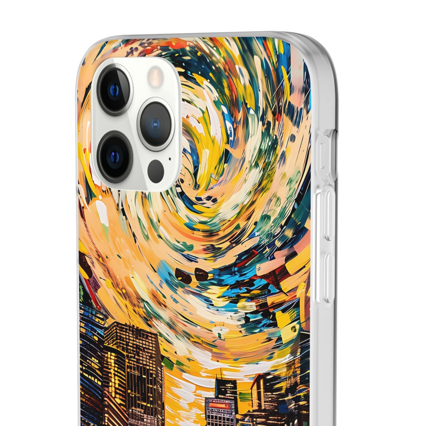 Van Gogh inspired City scene | iPhone/Samsung | Slimline Phone Case