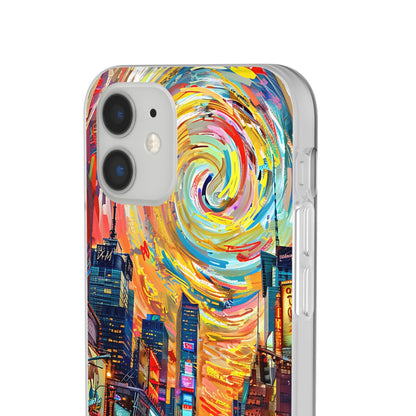 Van Gogh inspired City scene | iPhone/Samsung | Slimline Phone Case