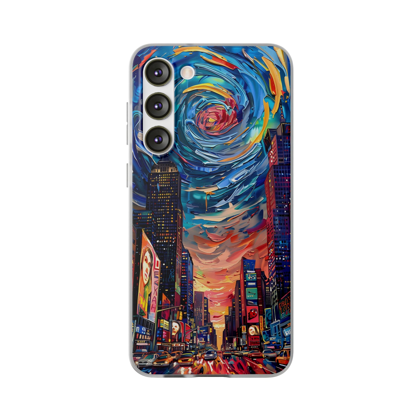 Van Gogh inspired City scene | iPhone/Samsung | Slimline Phone Case