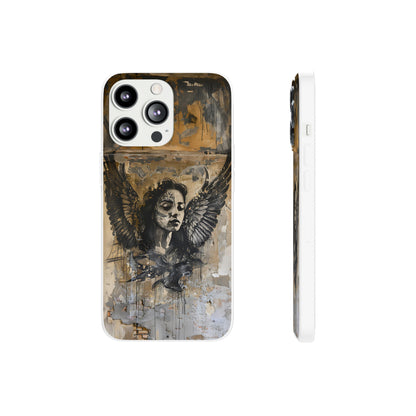 Vhils inspired Gothic Woman Phone Case