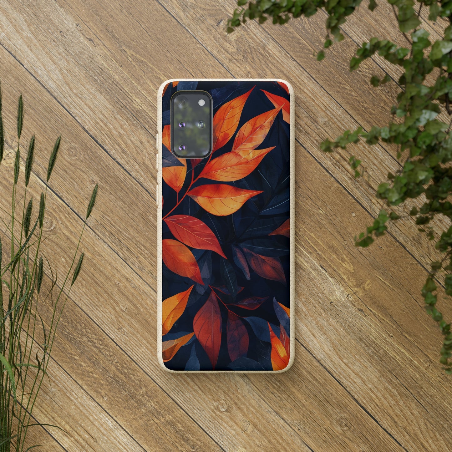 Autumnal Leaves Biodegradable Phone Case | iPhone / Samsung