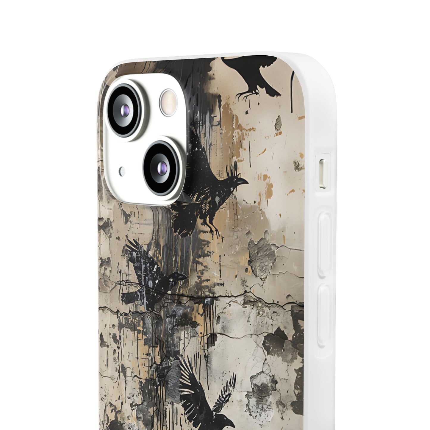 Vhils inspired birds Phone Case