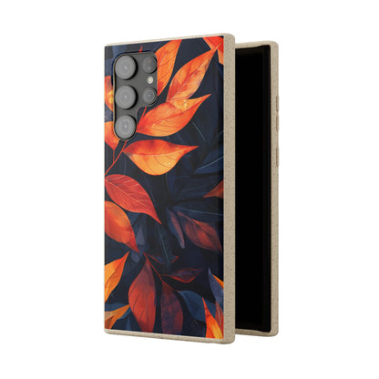 Autumnal Leaves Biodegradable Phone Case | iPhone / Samsung