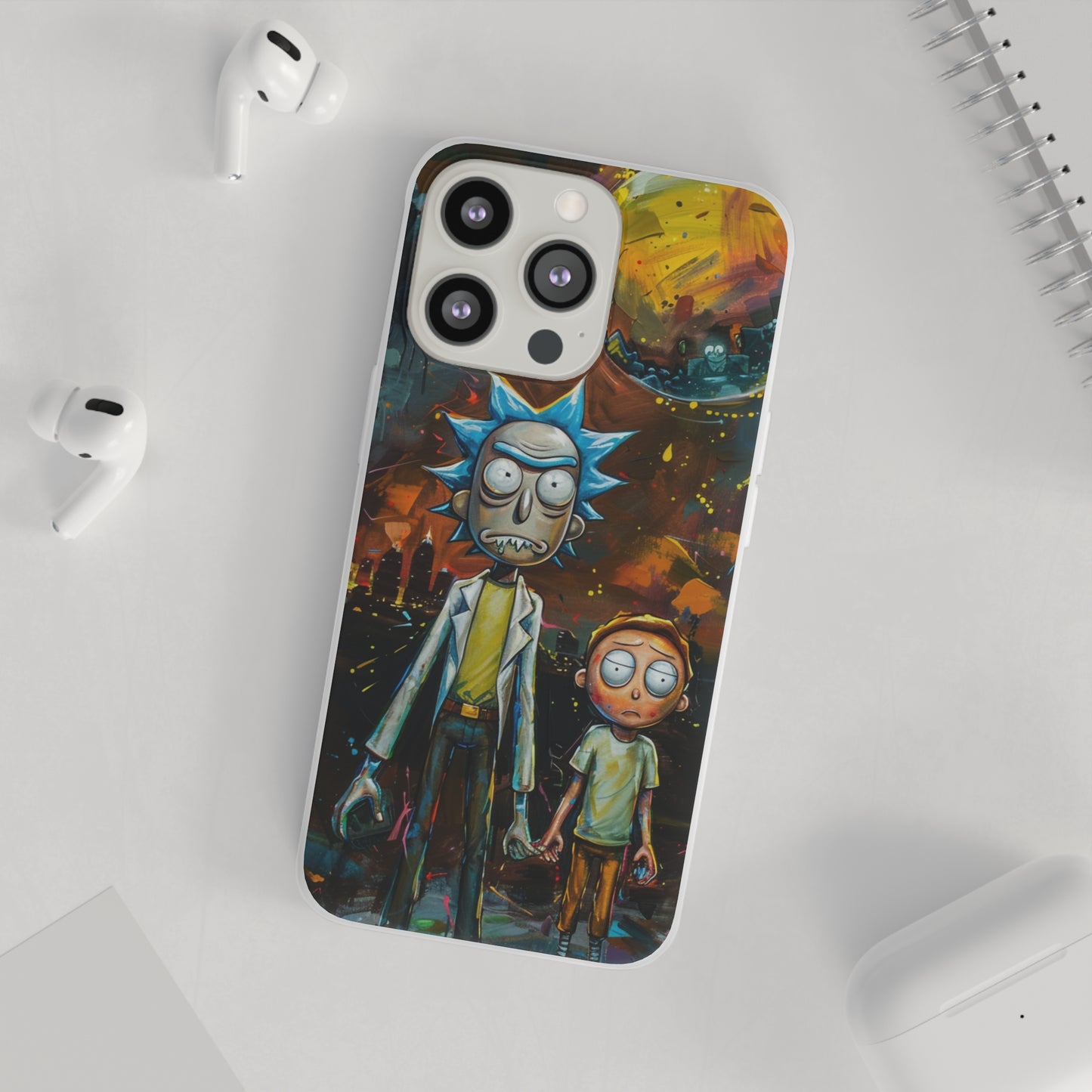 Rick and Morty realism Phone Case