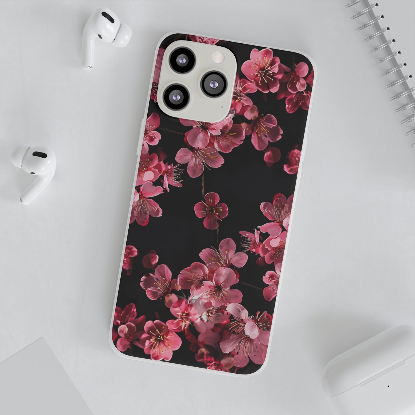 Pink Flowers Phone Case | iPhone / Samsung