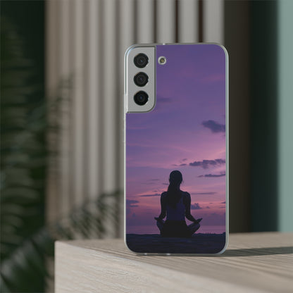 Yoga on the beach Phone Case | iPhone / Samsung