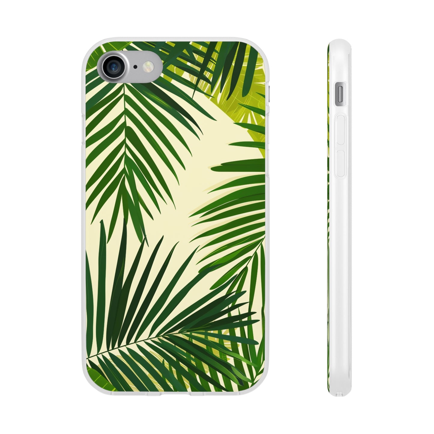 Green Leaves Pattern Phone Case | iPhone / Samsung