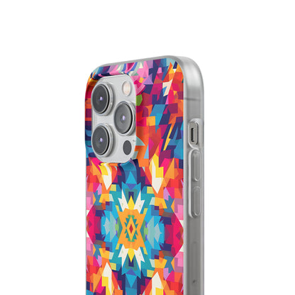 Maya Hayuk  inspired bold, colourful  pattern Phone Case