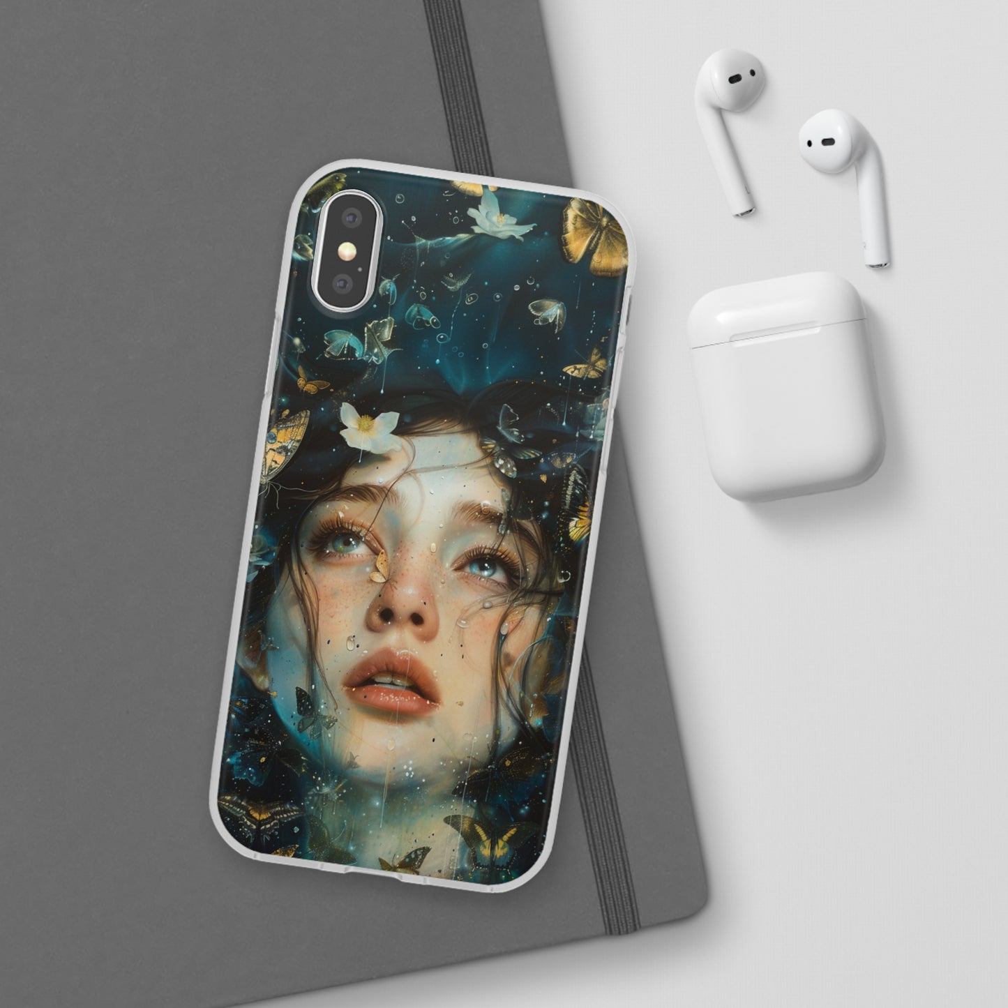 Girl under water contemporary style | iPhone/Samsung | Slimline Phone Case