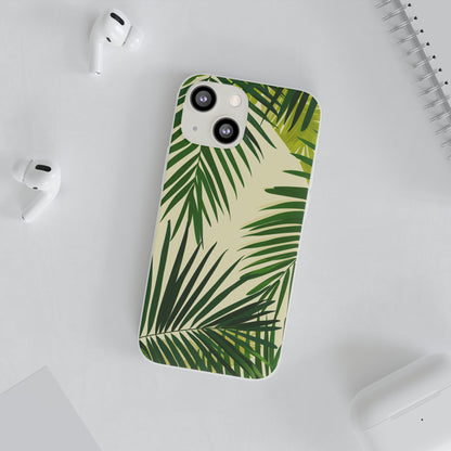 Green Leaves Pattern Phone Case | iPhone / Samsung