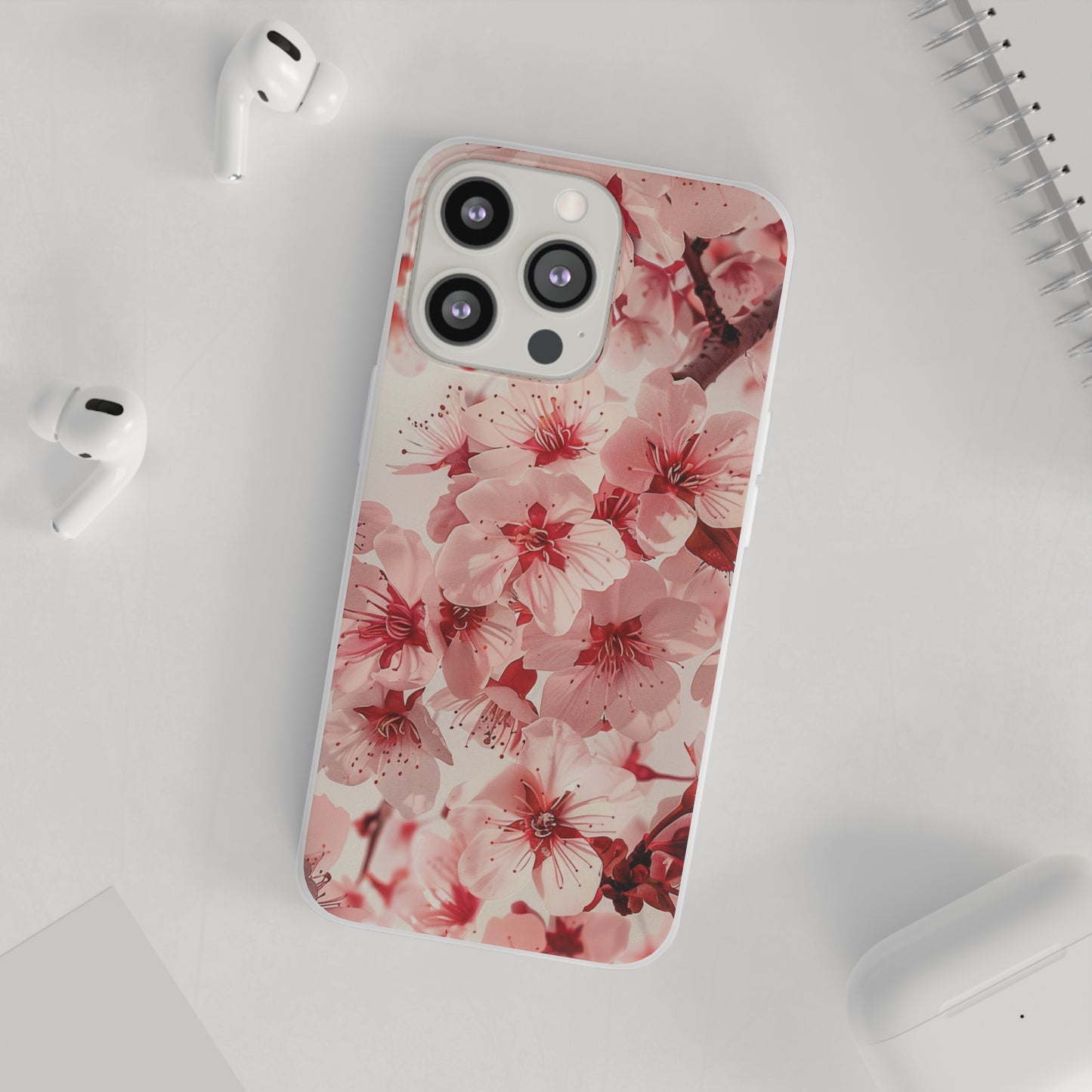 Pink Flowers Phone Case | iPhone / Samsung