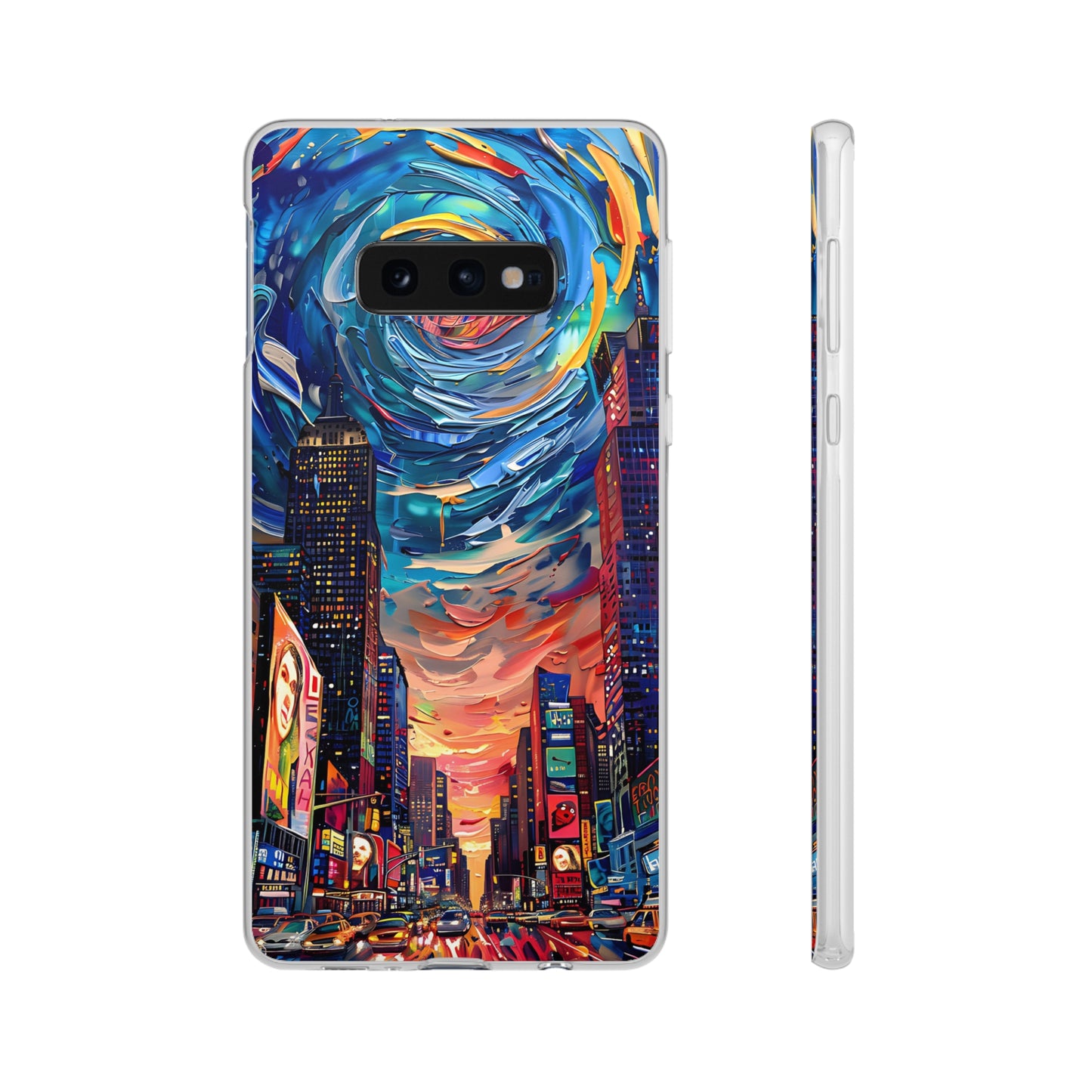 Van Gogh inspired City scene | iPhone/Samsung | Slimline Phone Case