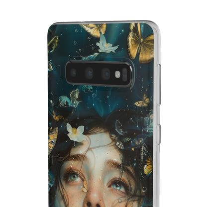 Girl under water contemporary style | iPhone/Samsung | Slimline Phone Case