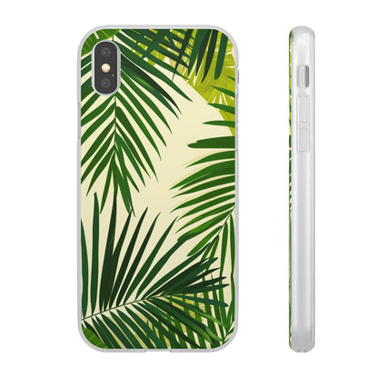 Green Leaves Pattern Phone Case | iPhone / Samsung