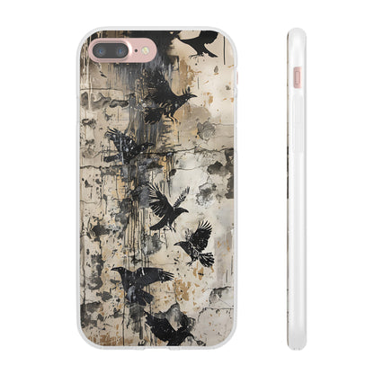 Vhils inspired birds Phone Case