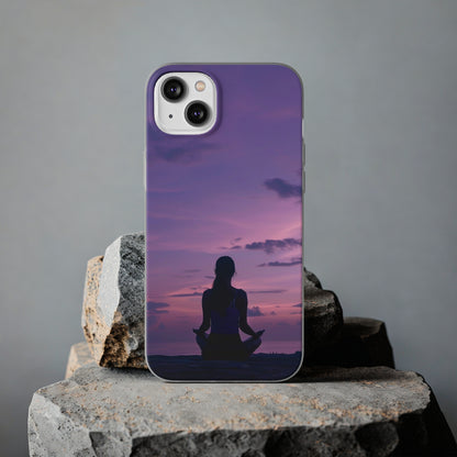 Yoga on the beach Phone Case | iPhone / Samsung