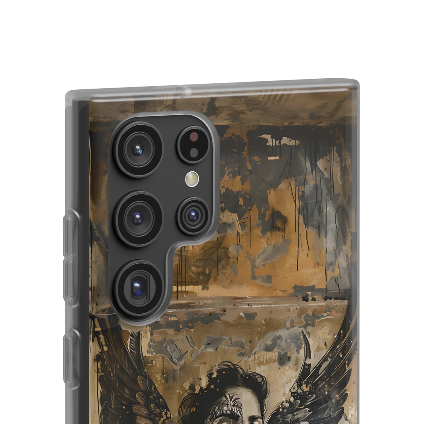 Vhils inspired Gothic Woman Phone Case