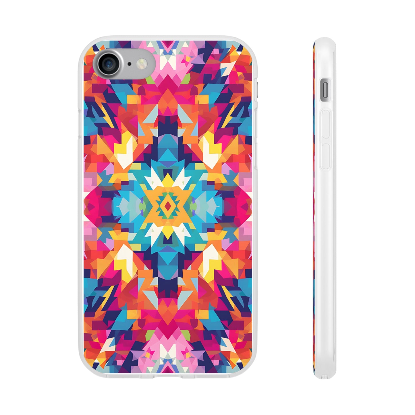 Maya Hayuk  inspired bold, colourful  pattern Phone Case