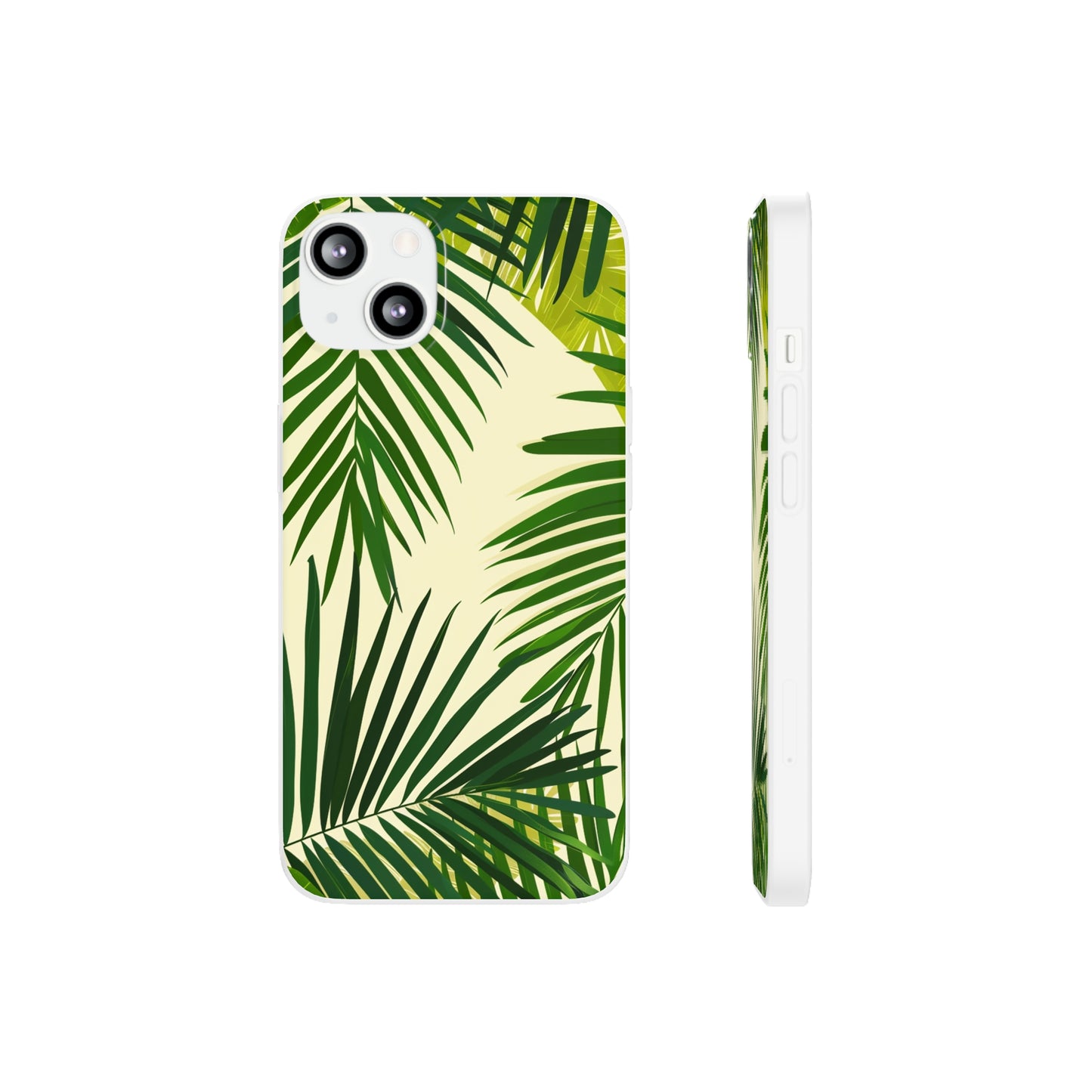 Green Leaves Pattern Phone Case | iPhone / Samsung