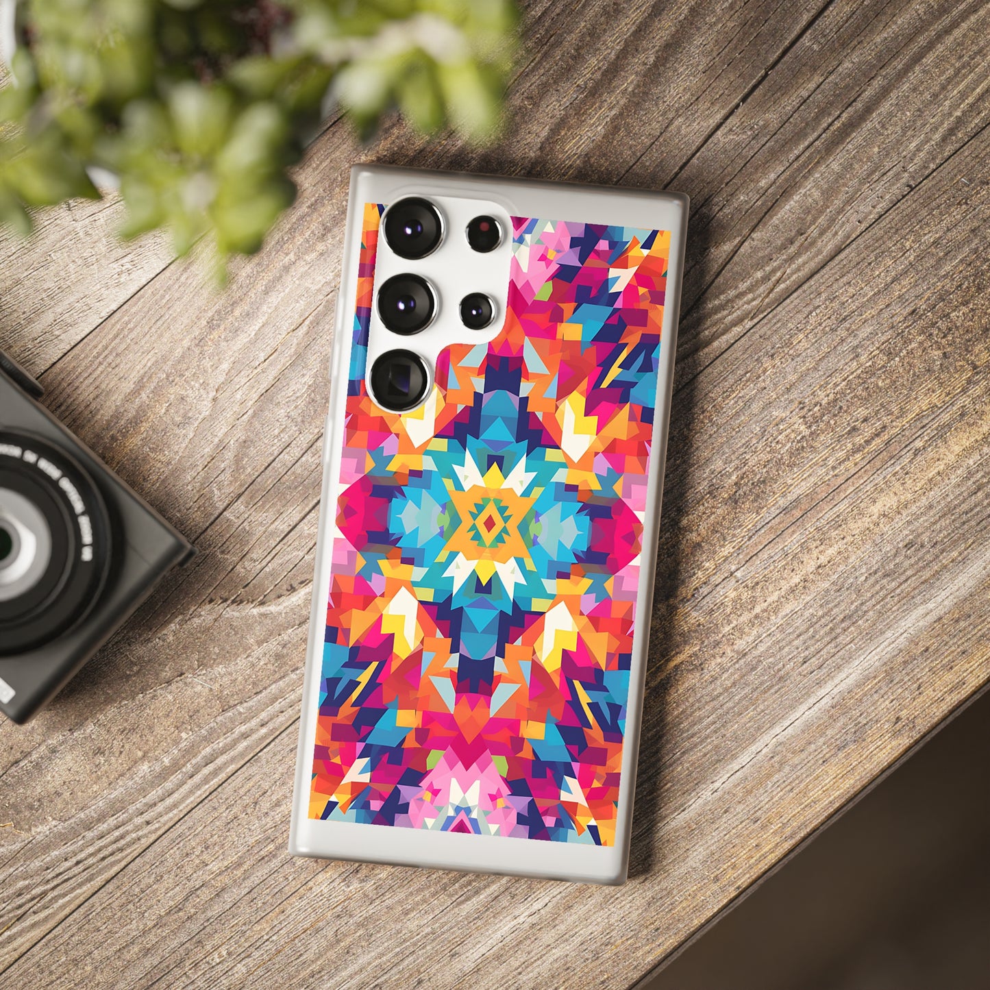 Maya Hayuk  inspired bold, colourful  pattern Phone Case