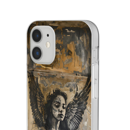 Vhils inspired Gothic Woman Phone Case