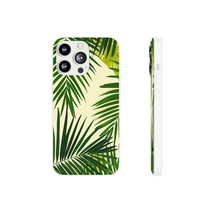 Green Leaves Pattern Phone Case | iPhone / Samsung