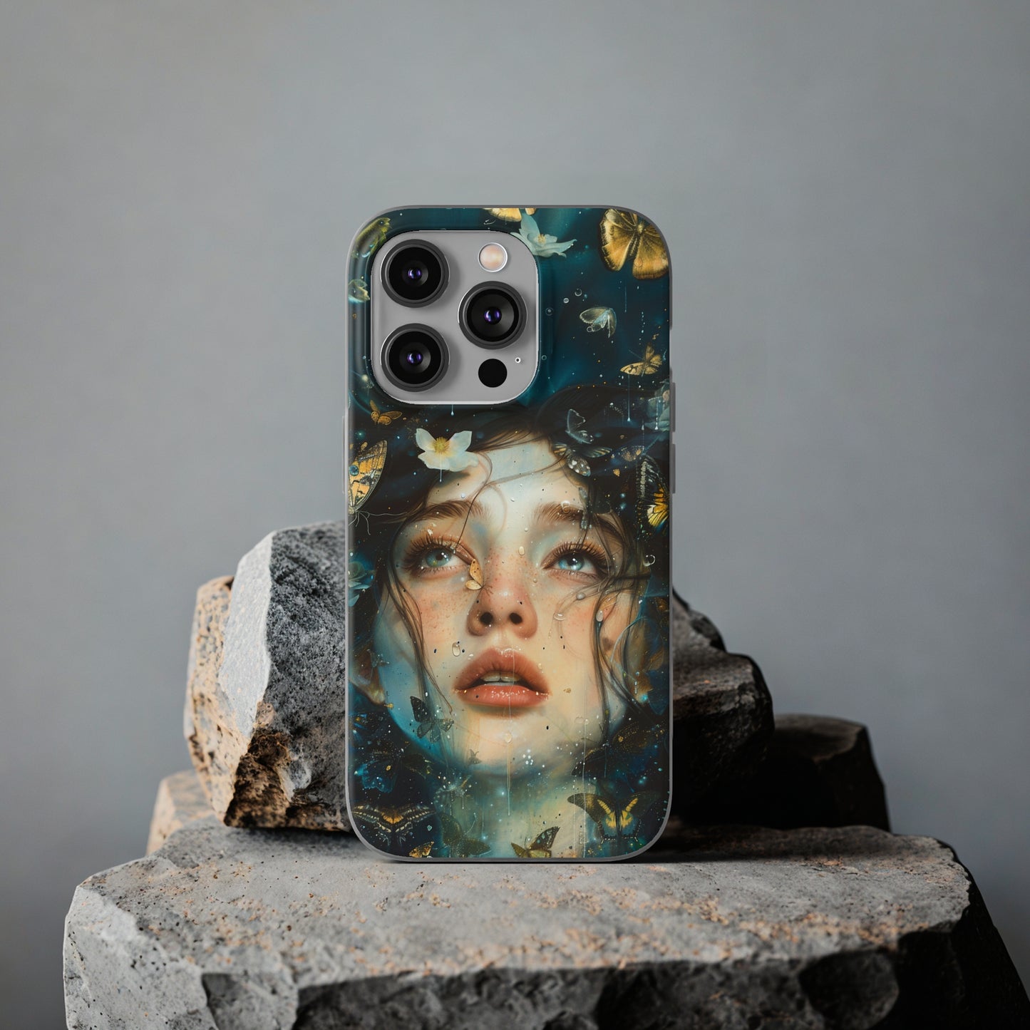 Girl under water contemporary style | iPhone/Samsung | Slimline Phone Case