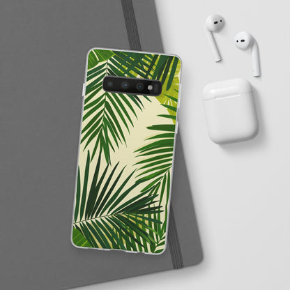 Green Leaves Pattern Phone Case | iPhone / Samsung