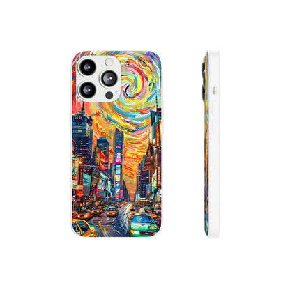 Van Gogh inspired City scene | iPhone/Samsung | Slimline Phone Case