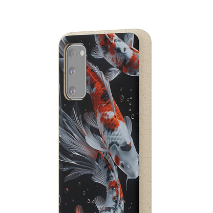 Realistic Koi Fish Biodegradable Phone Case | iPhone / Samsung