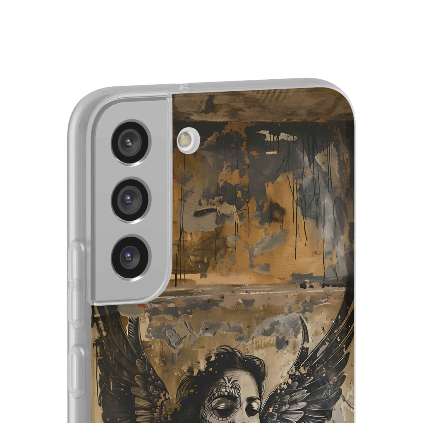 Vhils inspired Gothic Woman Phone Case