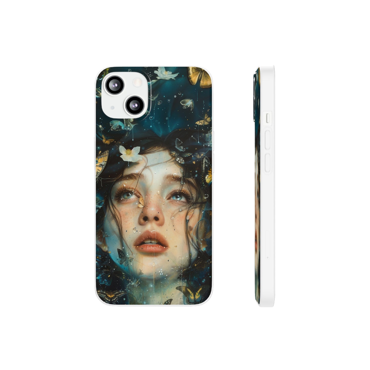 Girl under water contemporary style | iPhone/Samsung | Slimline Phone Case