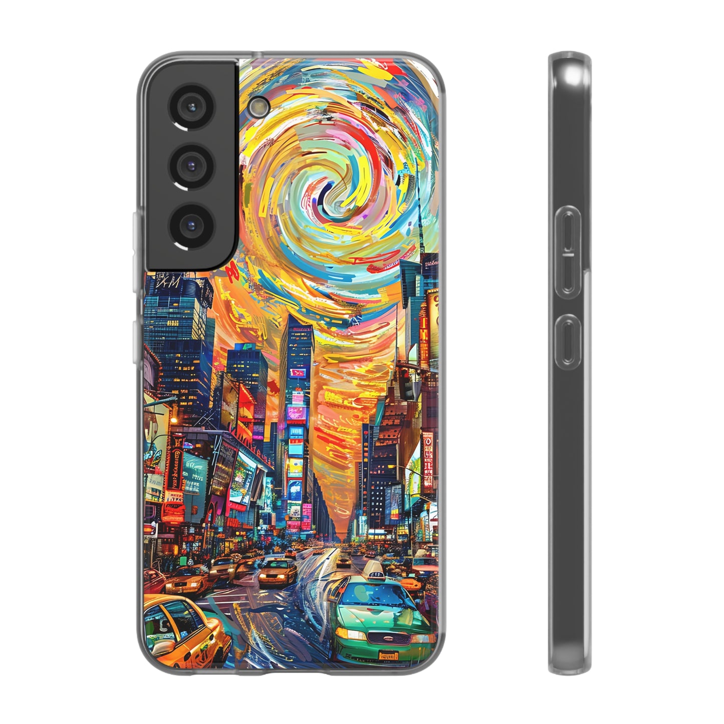 Van Gogh inspired City scene | iPhone/Samsung | Slimline Phone Case