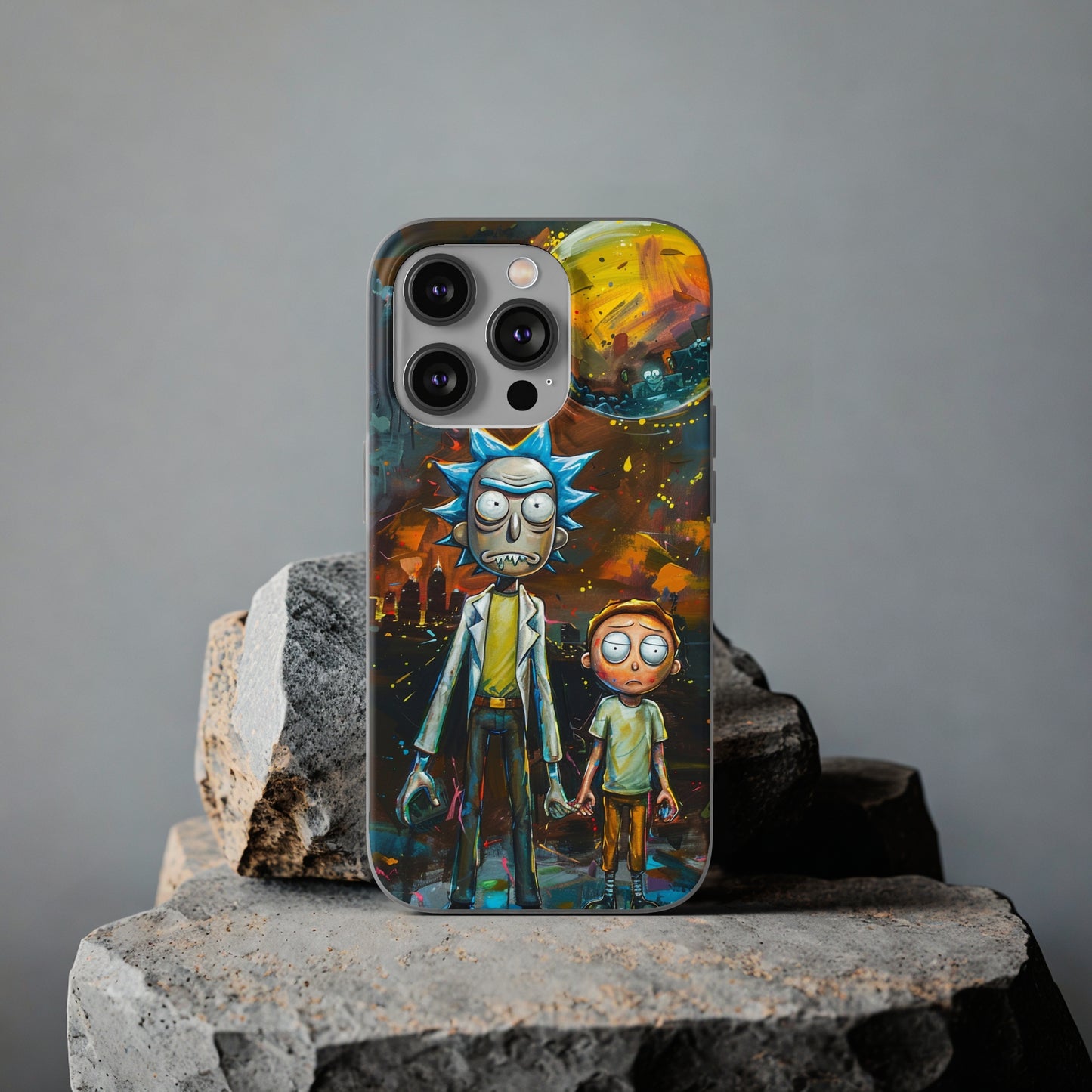 Rick and Morty realism Phone Case