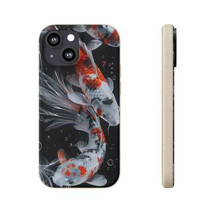 Realistic Koi Fish Biodegradable Phone Case | iPhone / Samsung