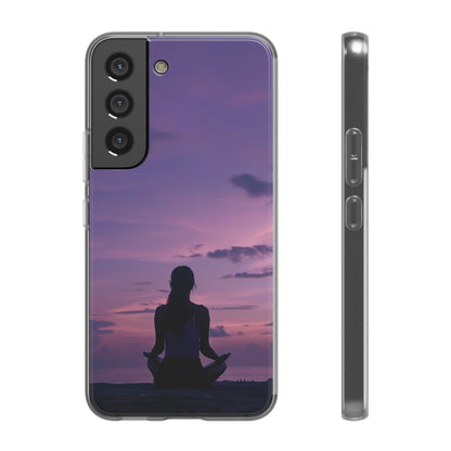 Yoga on the beach Phone Case | iPhone / Samsung