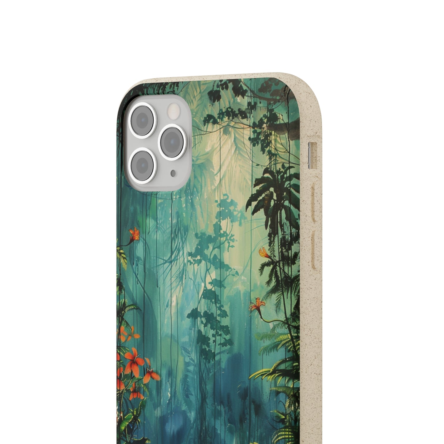 Rain Forest Clearing Scene Biodegradable Phone Case | iPhone / Samsung