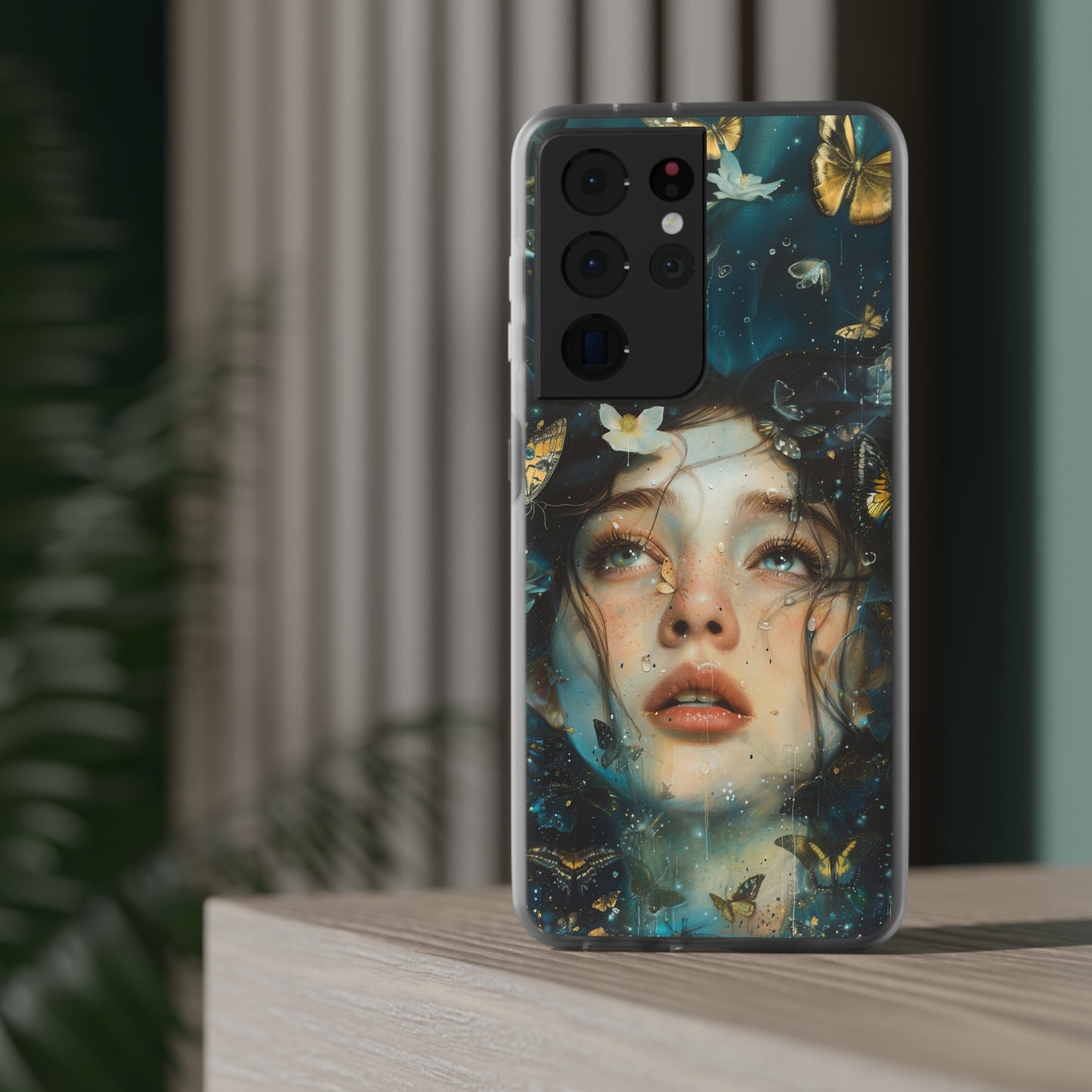 Girl under water contemporary style | iPhone/Samsung | Slimline Phone Case