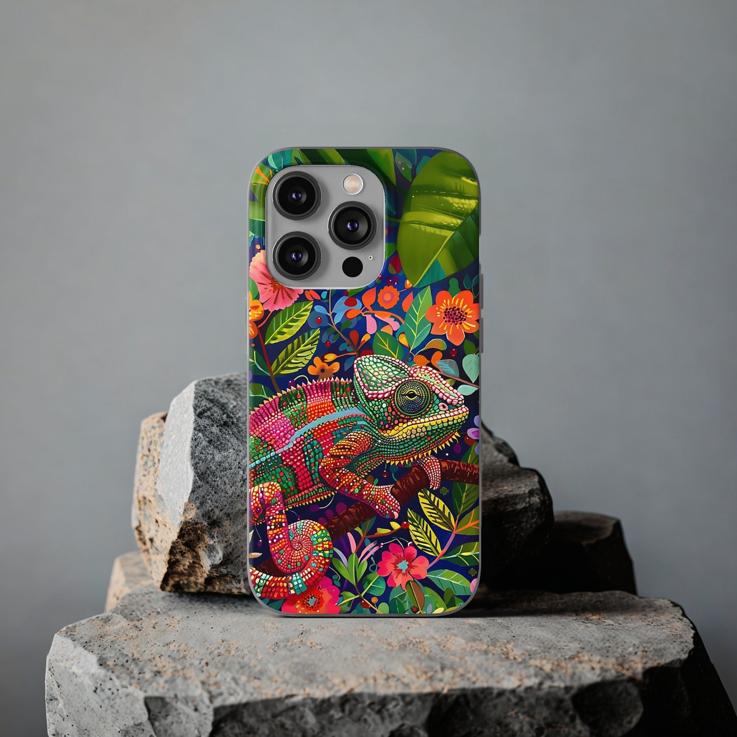 chamelion bold, bright Phone Case