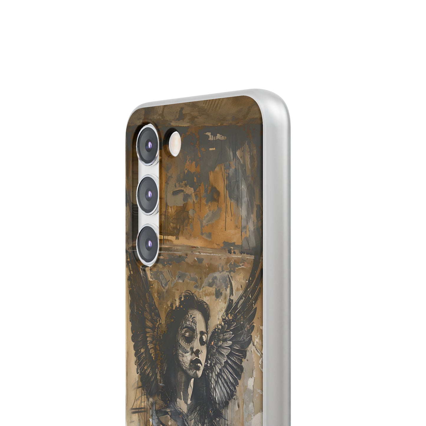 Vhils inspired Gothic Woman Phone Case