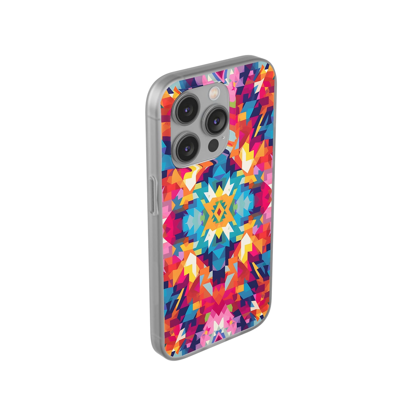 Maya Hayuk  inspired bold, colourful  pattern Phone Case