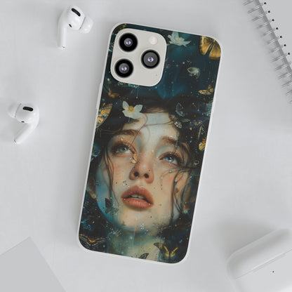 Girl under water contemporary style | iPhone/Samsung | Slimline Phone Case